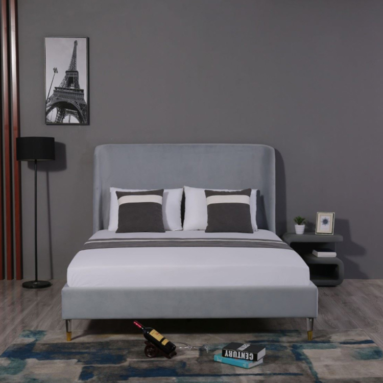 Modern Leather Bed Frame   Modern Leathaire Bed Frame 2 