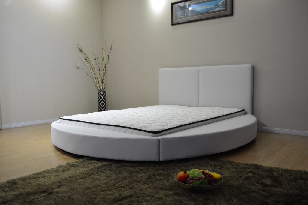 Modern Round PU Bed 5