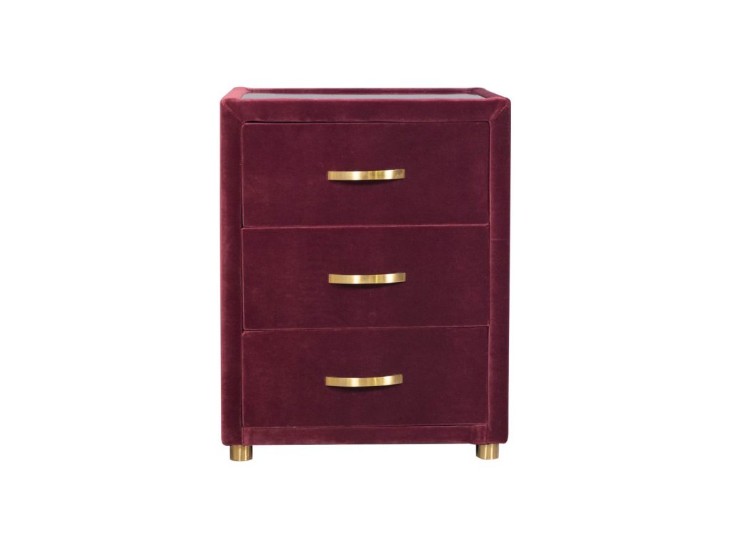 Fashionable Nightstand 3 Drawers 4