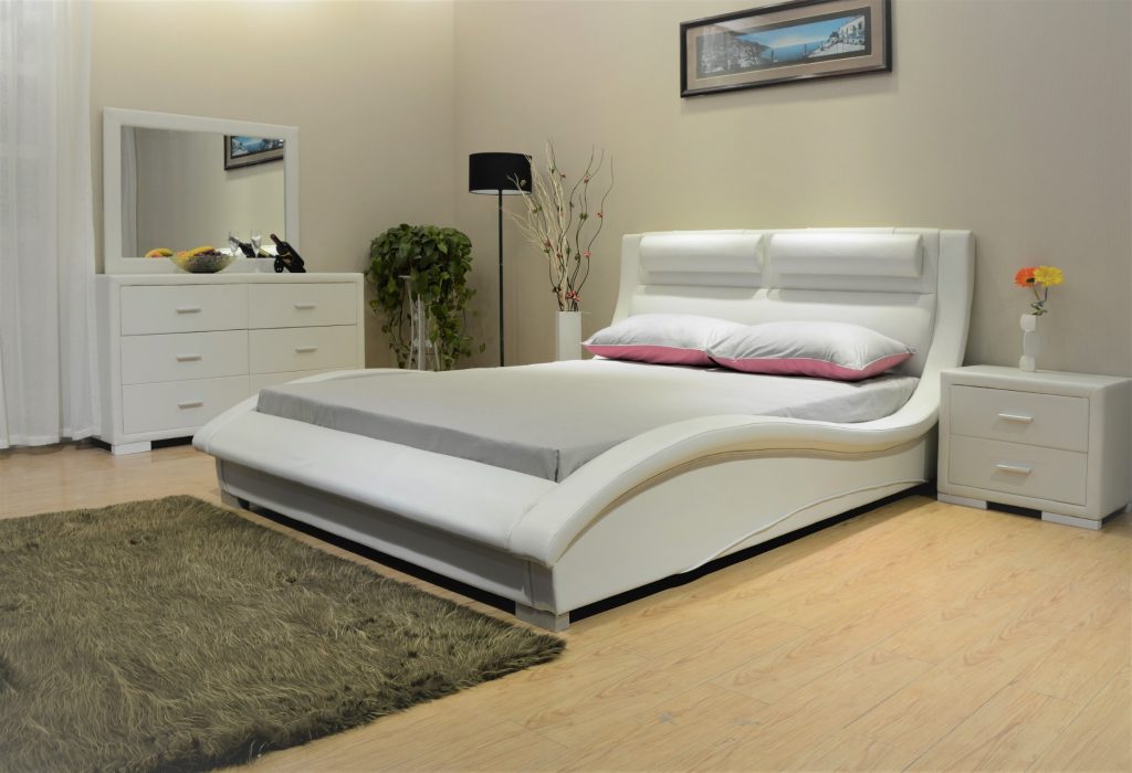 Modern Classic Design Upholstered Bed 7