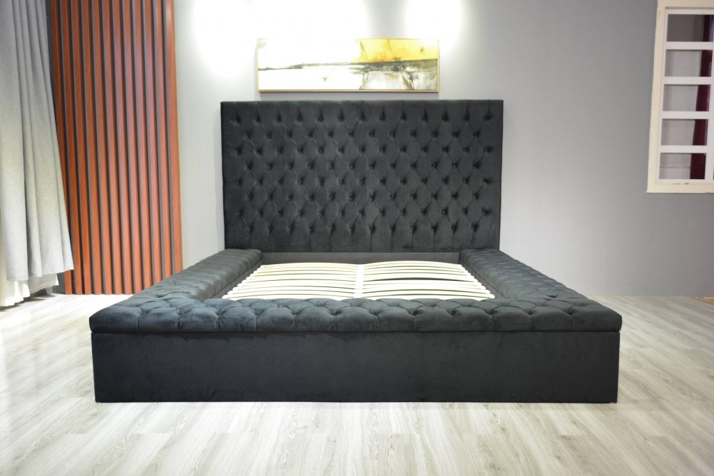 Modern Upholstered Storage Bed 1