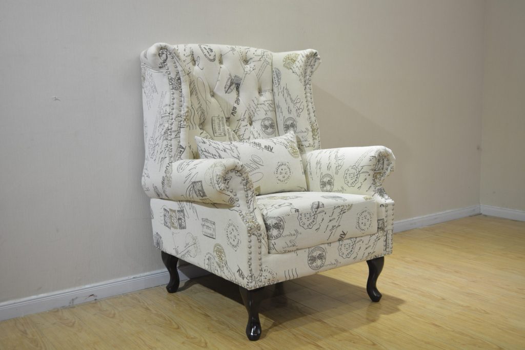 Upholstered Tufted Velvet Chair 9